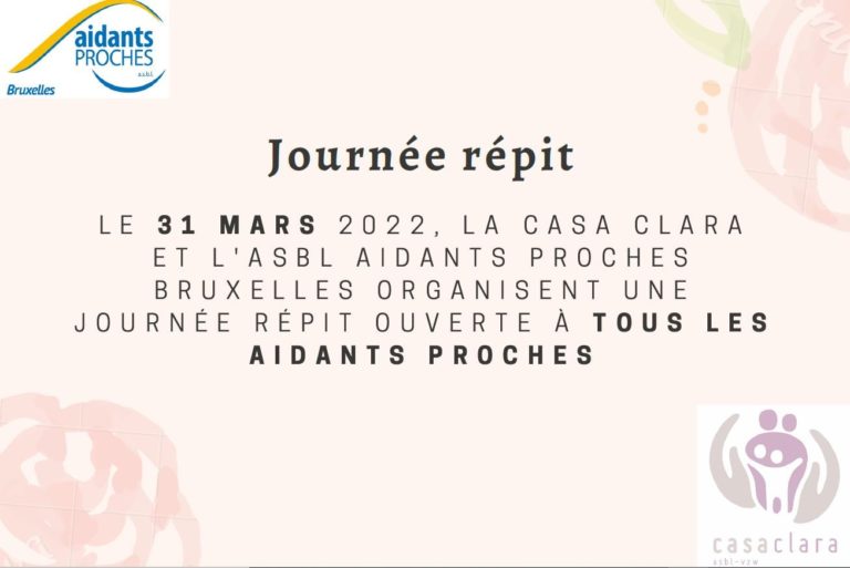 31 Mars 2022 Journ e De R pit Aidants Proches Baluchon Alzheimer